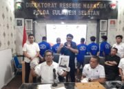 Ditresnarkoba Polda Sulsel Berhasil Ungkap Kasus Peredaran Narkotika Senilai Rp1,273 Miliar