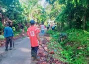 Wujudkan Harmonis TNI dan Masyarakat, Koramil 1403 -03/Belopa Aktif Gelar Gotong Royong