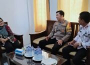 Persiapan PSU, Kapolres Palopo Bangun Komunikasi Solid dengan Bawaslu