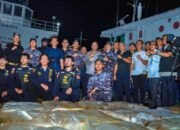 Dua Ton Sabu Gagal Diselundupkan di Kepri, 6 Orang Ditangkap