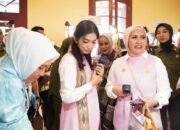 Dihadiri Istri Wapres Gibran, Ketua Dekranasda Palopo Isnada Firmanzah Hadiri Pameran Warna Budaya di Makassar