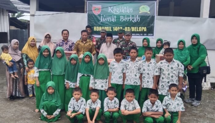 Danramil 1403-03 Belopa Bersama Ketua Persit Gelar Anjangsana di Pondok Pasantren Tahfizul Qur’an Nurul Yakin