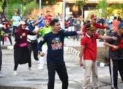 Pemkot Palopo Gelar Kegiatan Senam dan Kerja Bakti di Pelataran Menara Payung