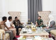 Bangun Sinergitas, Pj Wali Kota Firmanza Silaturahmi Dandim 1403 Palopo Letkol Inf Windra Sukma Prihantoro