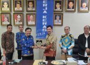 Firmanza Resmi Sampaikan Permohonan Audens kepada Kepala Kantor BPN Sulsel
