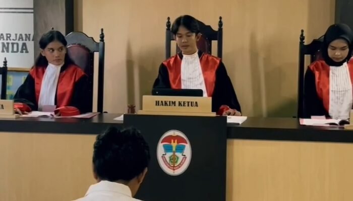 Mahasiswa Hukum Unanda Gelar Peradilan Semu, Tanam Cita-Cita Bisa Bersidang di MK