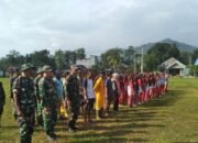 Cegah Banjir dan Jaga Kebersihan, Personil Koramil 1403-03 Belopa Gotong Royong Bersama Warga Desa Kadong-Kadong