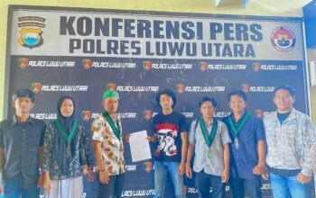HMI Luwu Utara Resmi Laporkan Kasus Pembakaran Sekretariat ke Polisi