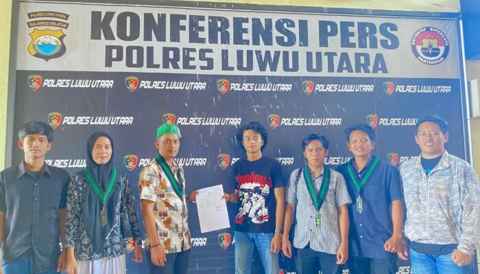 HMI Luwu Utara Resmi Laporkan Kasus Pembakaran Sekretariat ke Polisi