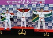 Muhammad Fikry Atlet Palopo Raih Medali Emas di The 8th Karate-do Gojukai Global Championship Japan 2025