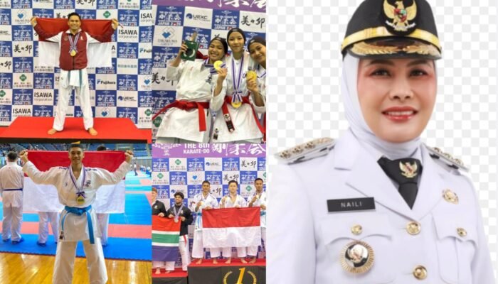 Wali Kota Naili Trisal Bangga Atlet Karate Palopo Rebut 6 Medali Emas di Kejuaraan Dunia Gojukai di Jepang