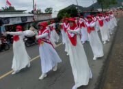 Meriah HUT RI, Majelis Taklim Al Hatma Hatta Fastabiqul Khaerat RT2 Sampoddo Ikut Lomba Gerak Jalan