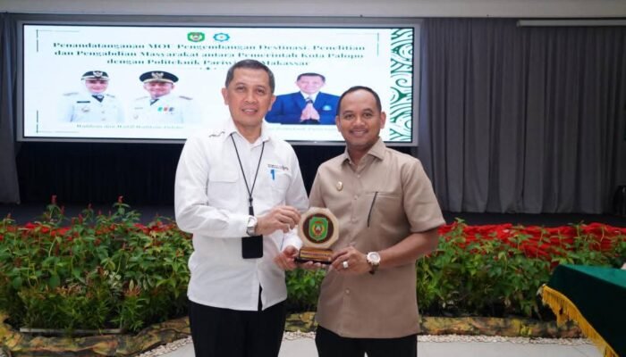 Wakil Wali Kota Palopo Teken MoU dengan Politeknik Pariwisata Makassar