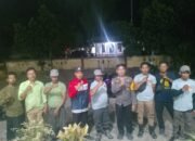 Pastikan Situasi Kondusif, Satlinmas Tomoni Timur Gencarkan Patroli Malam