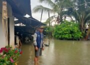 Camat Tomoni Timur Tinjau Pemukiman Warga Terdampak Banjir di Desa Margomulyo