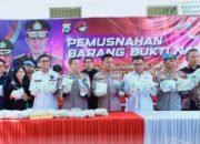 Polda Sulsel Musnahkan 44 Kg Sabu Hasil Ungkapan Polres Parepare