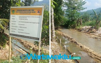 Proyek Rekonstruksi Bangunan Pengaman Jembatan Desa Kawata, Diduga Material dari Tambang Galian C Tidak Berizin?