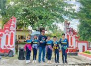Siswa SDN 179 Baku Jadi Instruktur Senam di Sabtu Sehat Juara Tomoni Timur