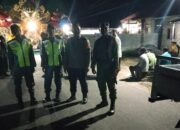 Jaga Situasi Kondusif, Satlinmas Empat Desa di Tomoni Timur Gelar Patroli Malam