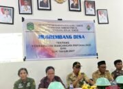 Pemdes Cendana Hitam Timur Gelar Musyawarah RKPDes 2026