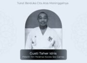 Pelatih Tim Karate SEA Games 2025, Gusti Taher Idris Tutup Usia di Malaysia