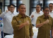 Bupati Lutim Teken Komitmen Aksi Pencegahan Korupsi 2025